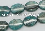 CKC24 16 inches 12*16mm oval natural kyanite beads wholesale