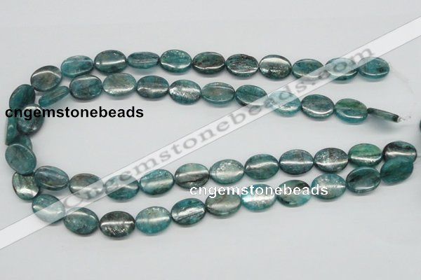 CKC24 16 inches 12*16mm oval natural kyanite beads wholesale