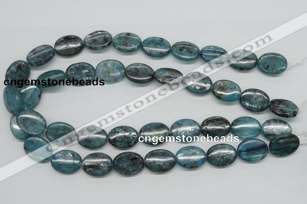 CKC25 16 inches 15*20mm oval natural kyanite beads wholesale