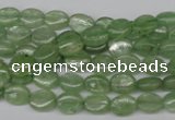 CKC265 15.5 inches 6*8mm oval natural green kyanite beads