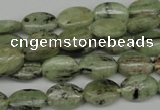 CKC270 15.5 inches 8*12mm oval natural green kyanite beads