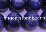 CKC428 15.5 inches 14mm round AAA grade natural blue kyanite beads