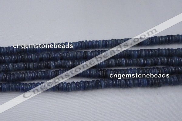 CKC501 15.5 inches 3*6mm rondelle natural Brazilian kyanite beads