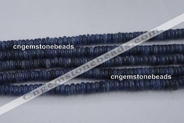 CKC503 15.5 inches 4*10mm rondelle natural Brazilian kyanite beads