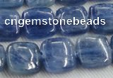 CKC523 15.5 inches 12mm square natural Brazilian kyanite beads