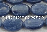 CKC535 15.5 inches 12*16mm oval natural Brazilian kyanite beads