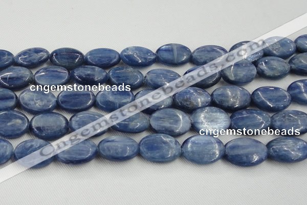 CKC538 15.5 inches 18*25mm oval natural Brazilian kyanite beads