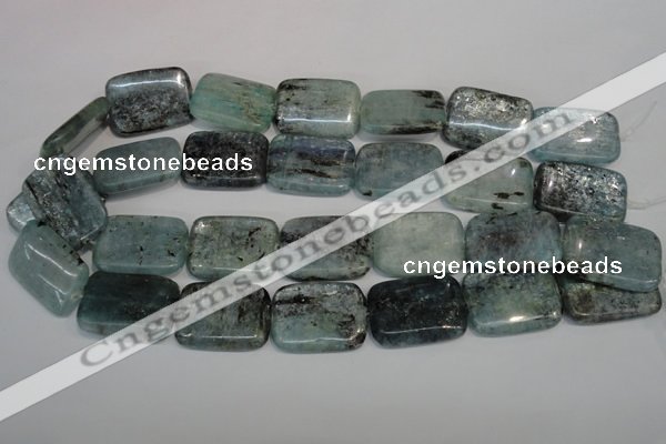 CKC54 15.5 inches 22*30mm rectangle natural kyanite beads wholesale