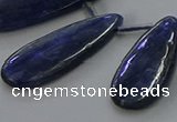 CKC542 Top drilled 15*25mm flat teardrop natural kyanite beads