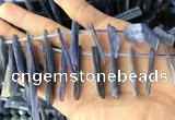 CKC547 Top drilled 10*16mm - 12*50mm sticks kyanite beads