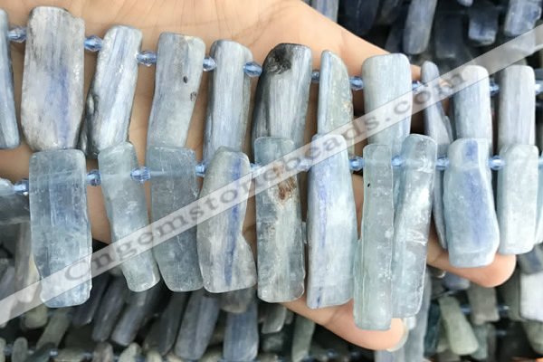 CKC550 Top drilled 10*18mm - 15*50mm sticks kyanite beads