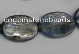 CKC56 15.5 inches 18*25mm oval natural kyanite beads wholesale