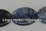 CKC57 15.5 inches 22*30mm oval natural kyanite beads wholesale