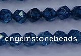 CKC711 15.5 inches 6mm faceted nuggets imitation kyanite beads