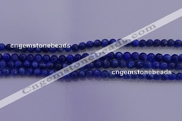 CKC721 15.5 inches 5mm round natural kyanite gemstone beads