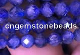 CKC731 15.5 inches 5mm faceted round kyanite gemstone beads