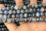 CKC752 15.5 inches 8mm round blue kyanite beads wholesale