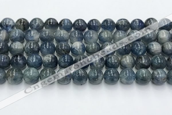 CKC776 15.5 inches 10mm round blue kyanite beads wholesale