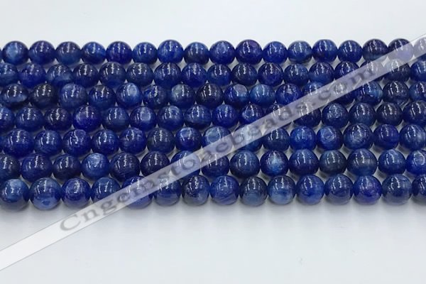 CKC778 15.5 inches 6mm round blue kyanite beads wholesale