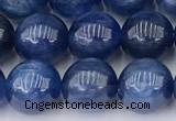 CKC806 15 inches 8mm round blue kyanite beads