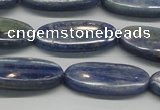 CKC93 15.5 inches 10*25mm oval natural kyanite gemstone beads