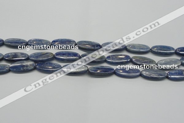 CKC93 15.5 inches 10*25mm oval natural kyanite gemstone beads