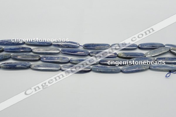 CKC94 15.5 inches 10*35mm oval natural kyanite gemstone beads