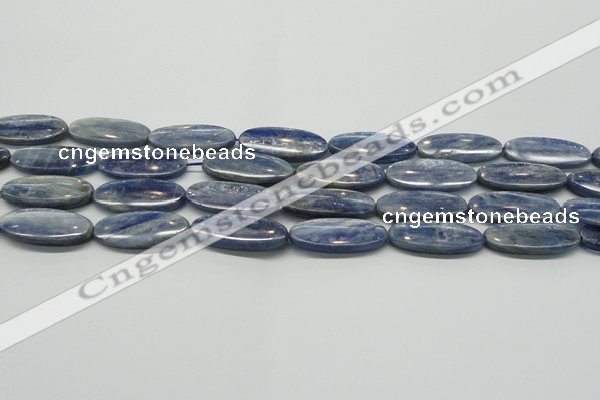 CKC95 15.5 inches 13*30mm oval natural kyanite gemstone beads