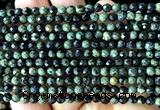 CKJ333 15 inches 4mm faceted round kambaba jasper beads wholesale
