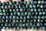CKJ334 15 inches 6mm faceted round kambaba jasper beads wholesale