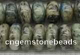 CKJ435 15.5 inches 5*8mm - 5*9mm rondelle natural k2 jasper beads