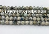 CKJ454 15.5 inches 8mm round natural k2 jasper beads wholesale