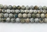 CKJ456 15.5 inches 12mm round natural k2 jasper beads wholesale