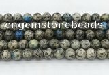 CKJ460 15.5 inches 10mm round natural k2 jasper beads wholesale