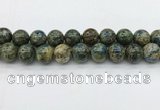 CKJ479 15.5 inches 16mm round natural k2 jasper beads wholesale