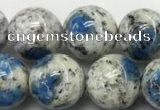 CKJ483 15.5 inches 10mm round natural k2 jasper beads