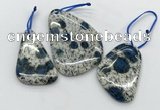 CKJ495 25*35mm - 40*55mm freeform k2 jasper slab pendants