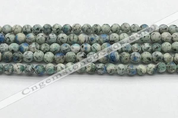 CKJ502 15.5 inches 6mm round natural k2 jasper gemstone beads