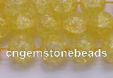 CKQ326 15.5 inches 14mm round dyed crackle quartz beads wholesale