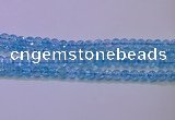 CKQ360 15.5 inches 4mm round dyed crackle quartz beads wholesale