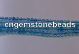 CKQ370 15.5 inches 4mm round dyed crackle quartz beads wholesale