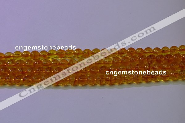 CKQ380 15.5 inches 4mm round dyed crackle quartz beads wholesale