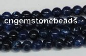 CKU100 15.5 inches 4mm round dyed kunzite beads wholesale