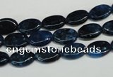 CKU130 15.5 inches 8*12mm oval dyed kunzite beads wholesale