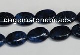 CKU131 15.5 inches 10*14mm oval dyed kunzite beads wholesale