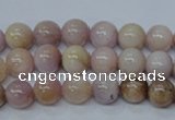 CKU203 15.5 inches 8mm round pink kunzite beads wholesale