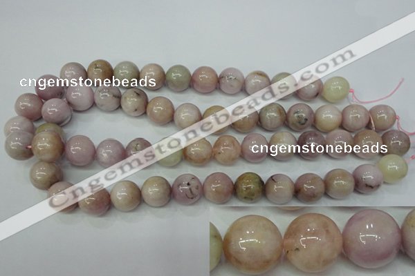 CKU206 15.5 inches 12mm round pink kunzite beads wholesale