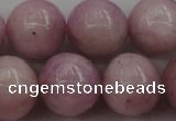 CKU256 15.5 inches 13mm round pink kunzite beads wholesale