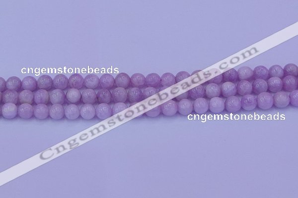 CKU262 15.5 inches 8mm round natural pink kunzite beads