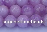 CKU264 15.5 inches 12mm round natural pink kunzite beads